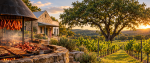 A weekend in Driftwood, Texas, with barbecue, vineyards, and Hill Country scenery.
